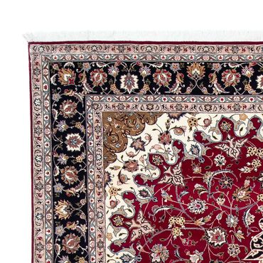 Tappeto Persero - Tabriz - Reale - 318 x 205 cm - rosso scuro