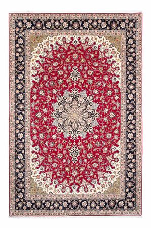 Alfombra Persa - Tabriz - Real - 316 x 204 cm - rojo