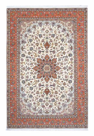 Alfombra Persa - Tabriz - Real - 298 x 200 cm - beige