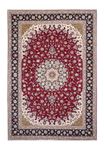 Tappeto Persero - Tabriz - Reale - 305 x 205 cm - rosso scuro