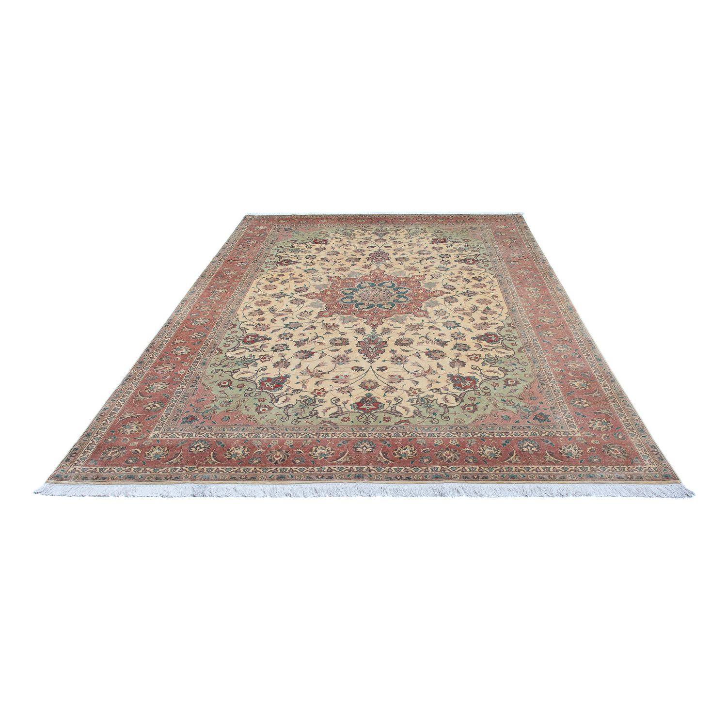 Tappeto Persero - Tabriz - Reale - 300 x 200 cm - beige