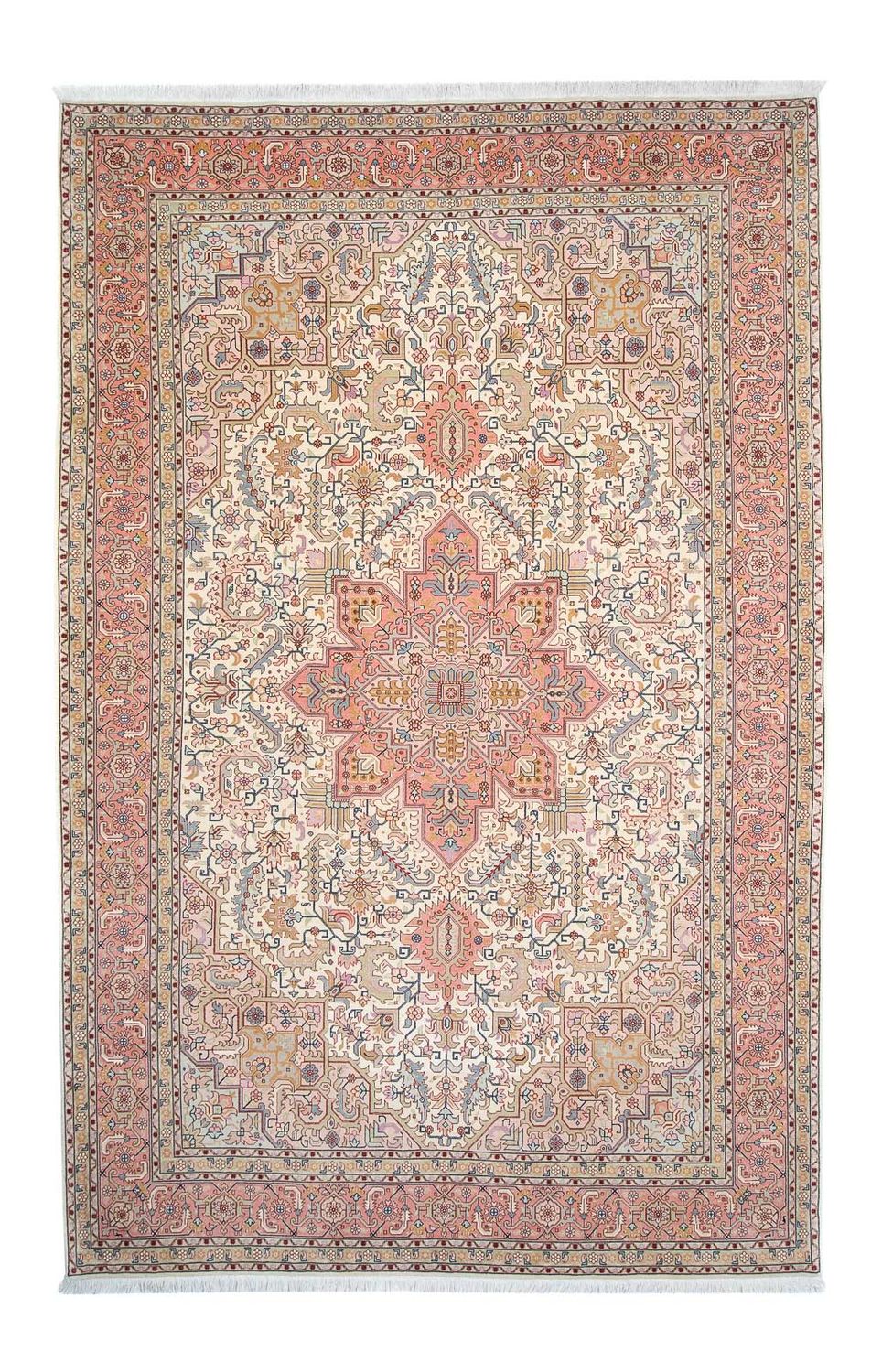 Alfombra Persa - Tabriz - Real - 323 x 200 cm - beige