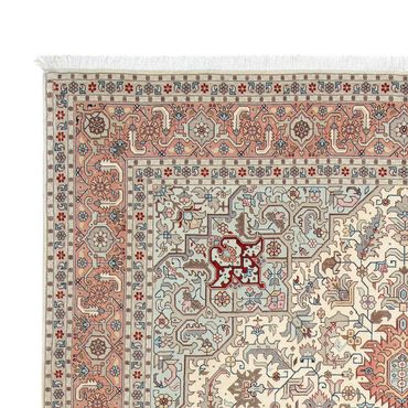 Alfombra Persa - Tabriz - Real - 310 x 204 cm - beige