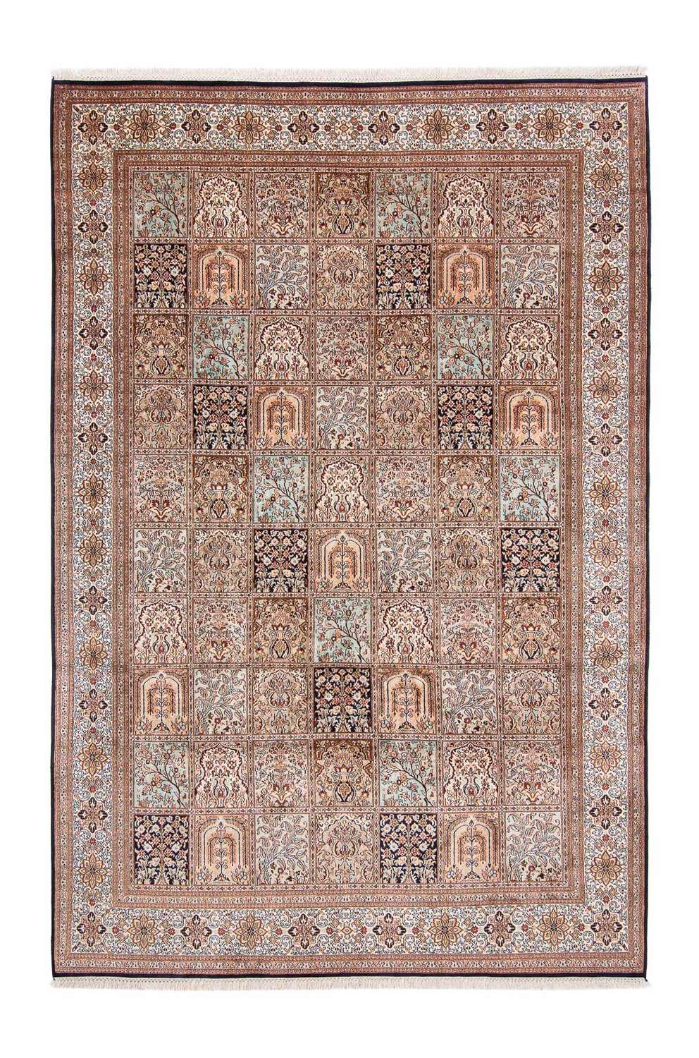 Persisk teppe - klassisk - 277 x 184 cm - flerfarget