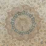 Persisk teppe - Tabriz rundt  - 290 x 290 cm - beige