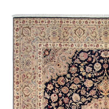 Perzisch tapijt - Tabriz - Royal - 338 x 300 cm - donkerblauw