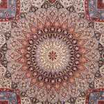 Persisk teppe - Tabriz - Royal square  - 300 x 298 cm - flerfarget