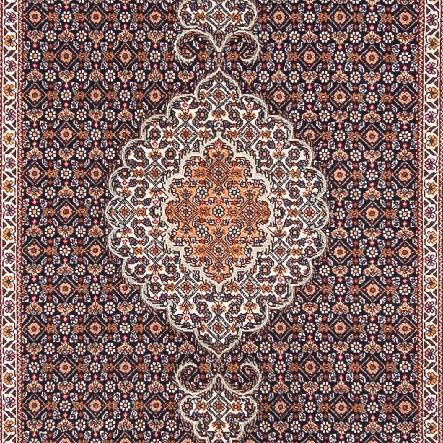 Corredor Tapete Persa - Tabriz - 397 x 81 cm - multicolorido