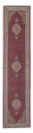 Runner Perser Rug - Tabriz - 343 x 81 cm - dark red