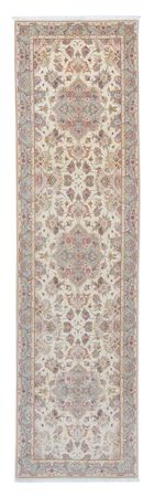 Tapis de couloir Tapis persan - Tabriz - Royal - 358 x 91 cm - beige