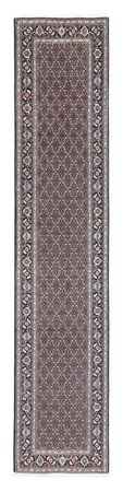 Alfombra de pasillo Alfombra persa - Tabriz - 390 x 74 cm - gris