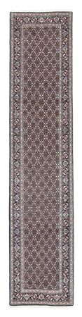 Tappeto corsia Tappeto Persero - Tabriz - 391 x 76 cm - grigio