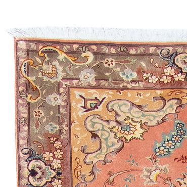 Runner Perser Rug - Tabriz - Royal - 389 x 93 cm - light red