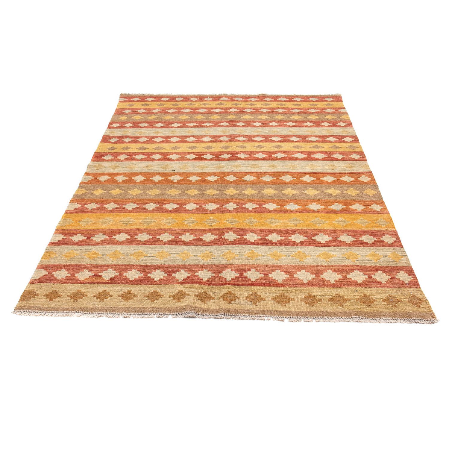 Tapis Kelim - Oriental - 195 x 137 cm - multicolore