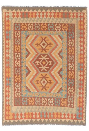 Kelim Rug - Oriental - 196 x 145 cm - multicolored