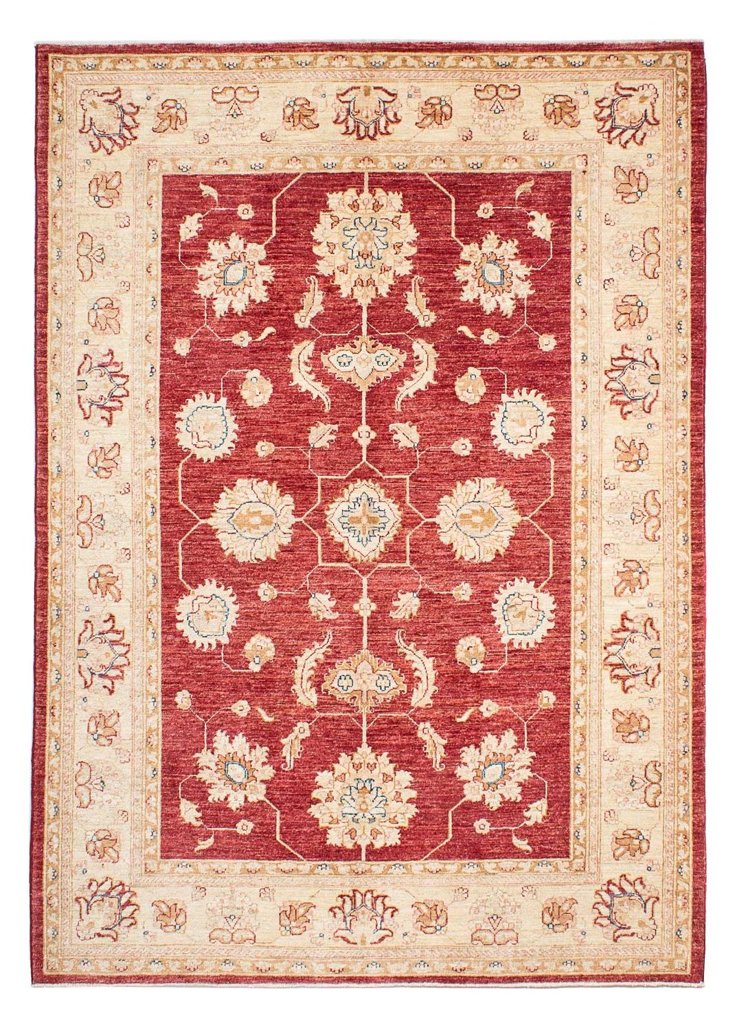 Tapis Ziegler - 237 x 169 cm - rouge foncé