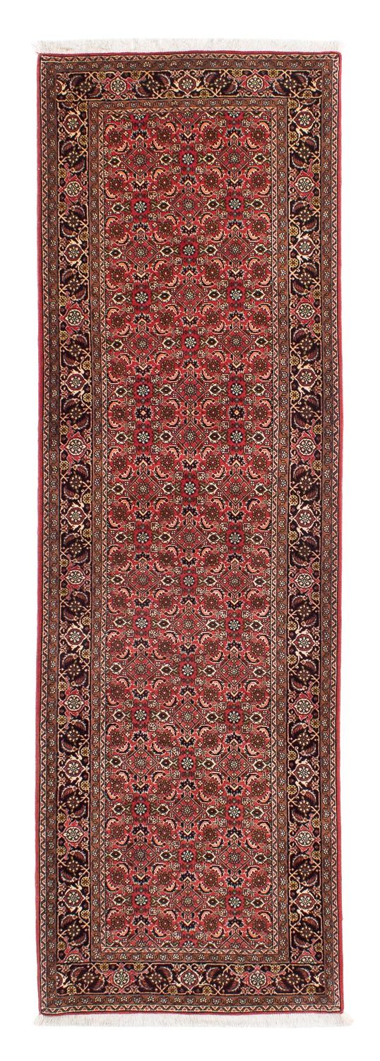 Runner Perser Rug - Bidjar - 290 x 85 cm - dark red