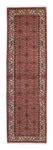 Tapis de couloir Tapis persan - Bidjar - 295 x 83 cm - rouge foncé