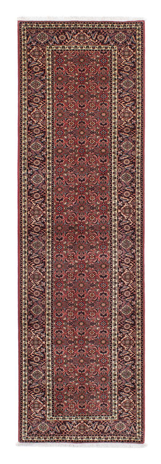 Runner Perser Rug - Bidjar - 298 x 85 cm - dark red