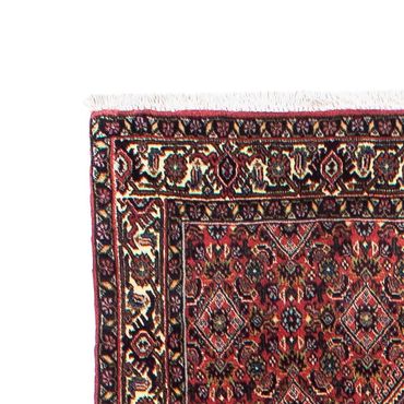 Tapis de couloir Tapis persan - Bidjar - 298 x 88 cm - rouge foncé