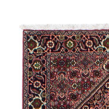 Tapis de couloir Tapis persan - Bidjar - 298 x 82 cm - rouge clair