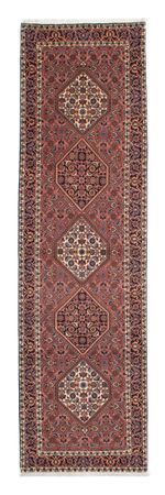 Tapis de couloir Tapis persan - Bidjar - 297 x 84 cm - rouge clair