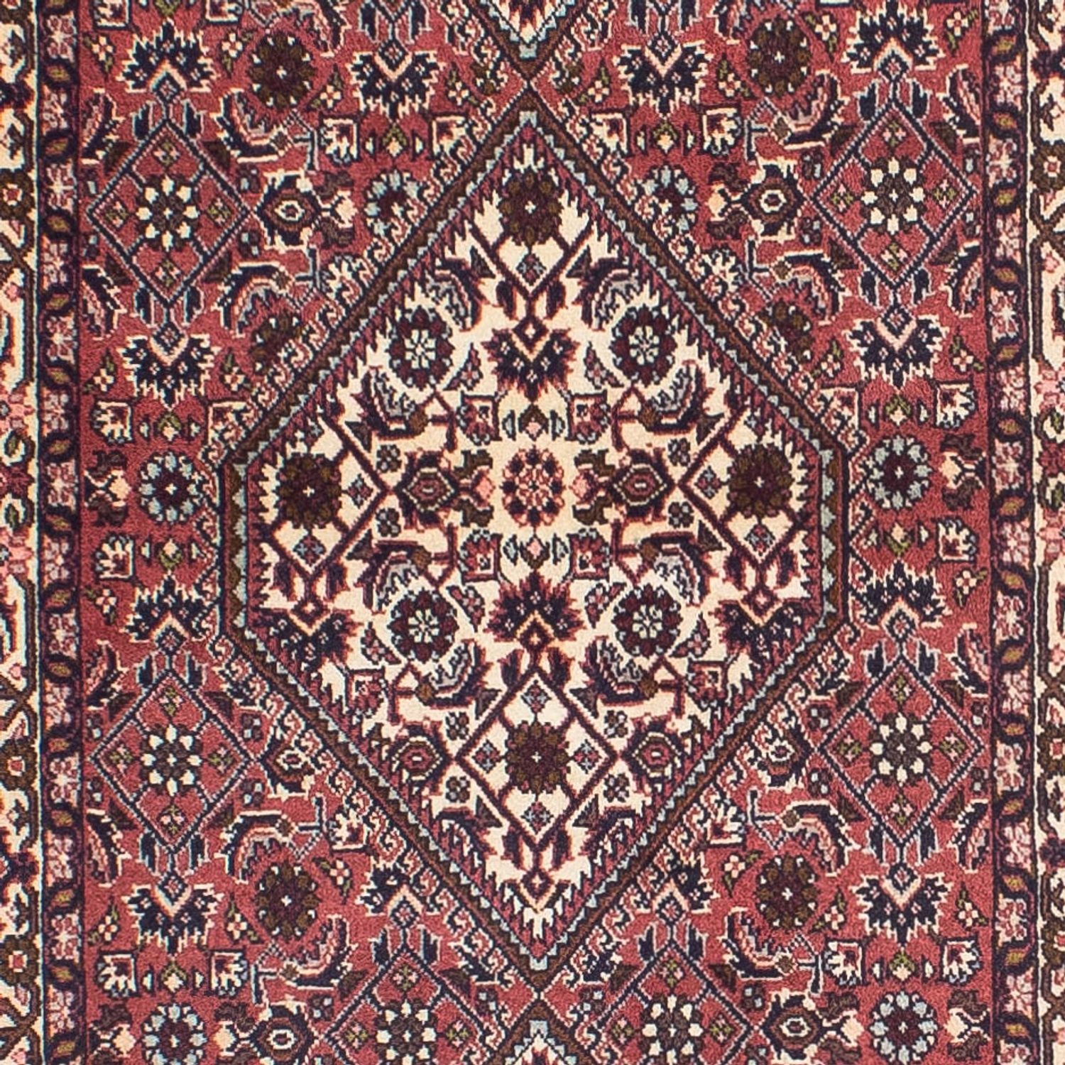 Runner Perser Rug - Bidjar - 310 x 83 cm - light red