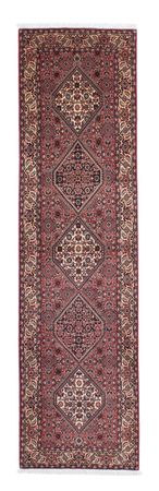 Tapis de couloir Tapis persan - Bidjar - 310 x 83 cm - rouge clair