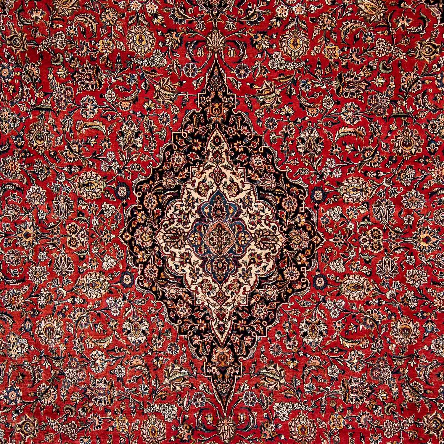 Tapis persan - Keshan - 445 x 330 cm - rouge