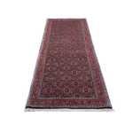 Runner Perský koberec - Bijar - 297 x 90 cm - světle červená