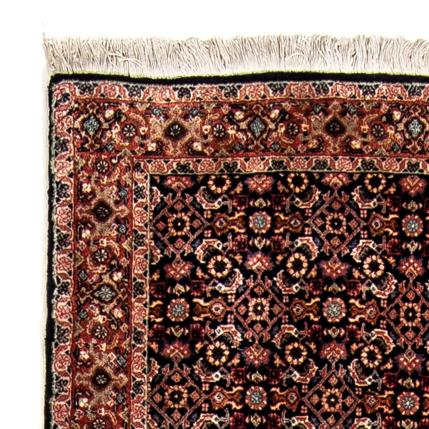 Løber Persisk tæppe - Bijar - 296 x 94 cm - brun