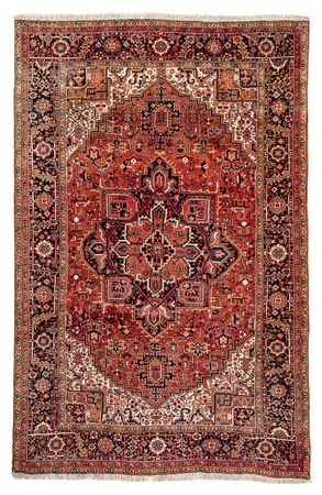 Tapis persan - Nomadic - 386 x 262 cm - rouille