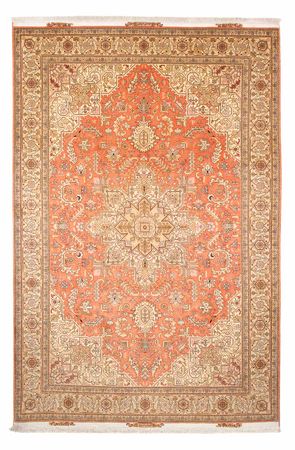 Tapete Persa - Tabriz - Royal - 312 x 202 cm - vermelho claro