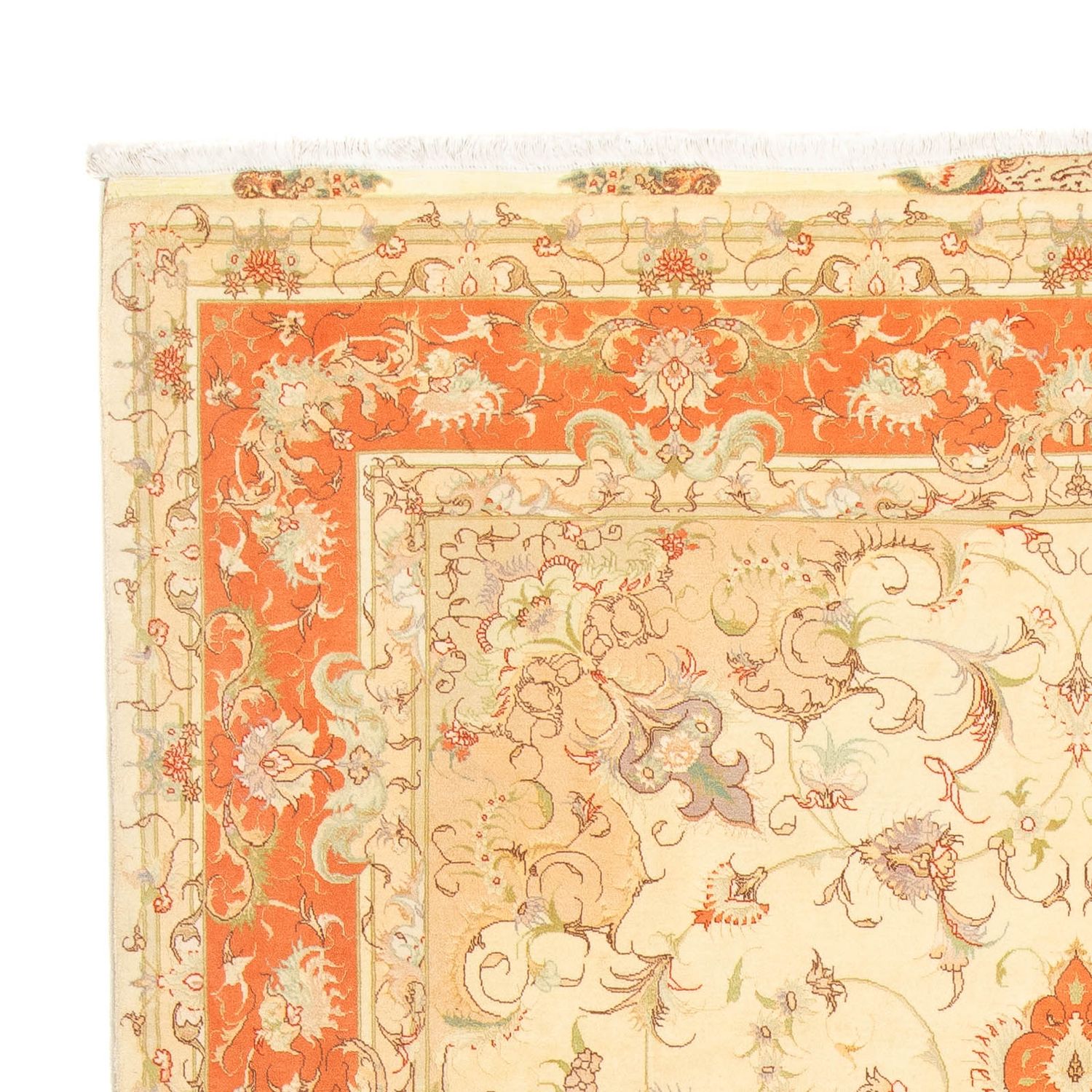 Persisk matta - Tabriz - Royal - 300 x 202 cm - beige