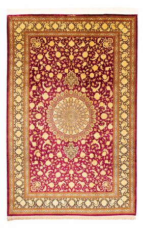 Perser Rug - Ghom - 305 x 202 cm - dark red