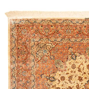 Perzisch tapijt - Ghom - 296 x 200 cm - beige