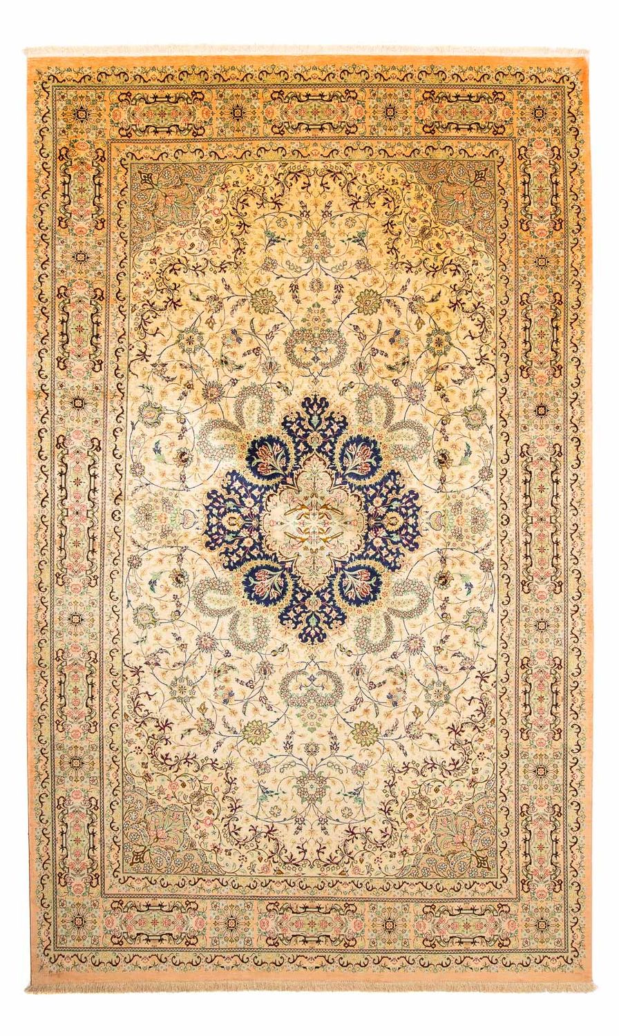 Tapis persan - Ghom - 324 x 198 cm - beige