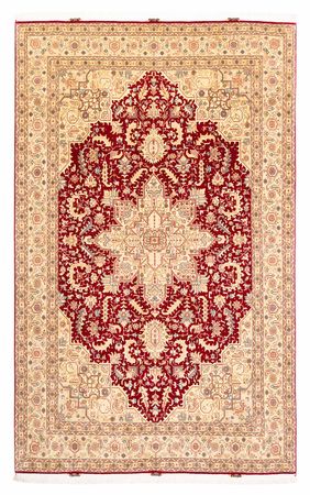 Tapete Persa - Tabriz - Royal - 300 x 200 cm - vermelho escuro