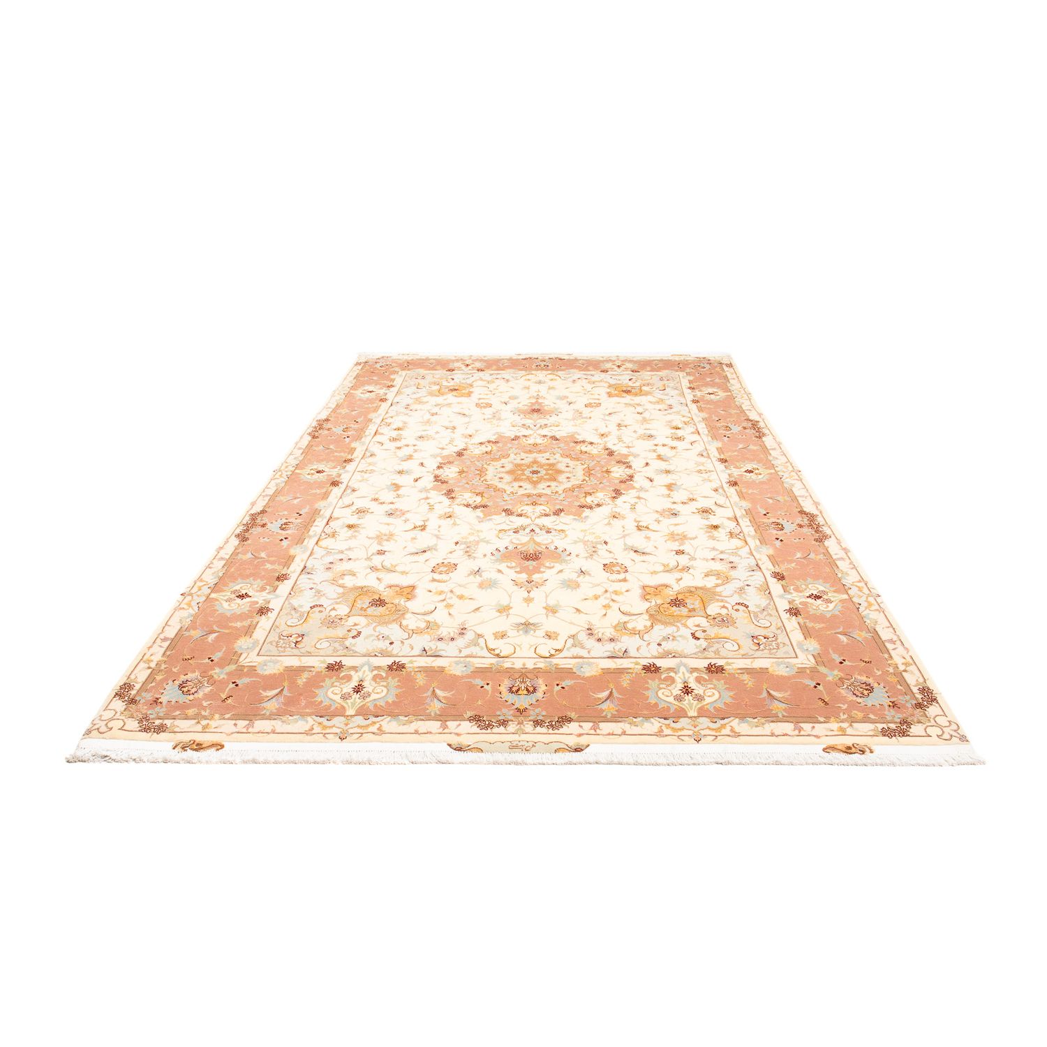 Persisk matta - Tabriz - Royal - 312 x 203 cm - beige