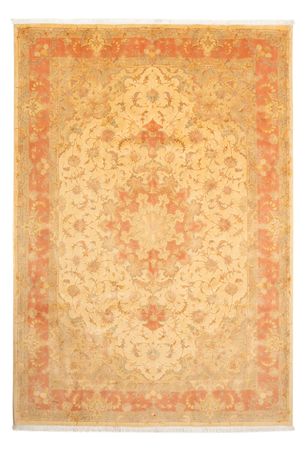 Tapete Persa - Tabriz - Royal - 300 x 205 cm - castanho claro