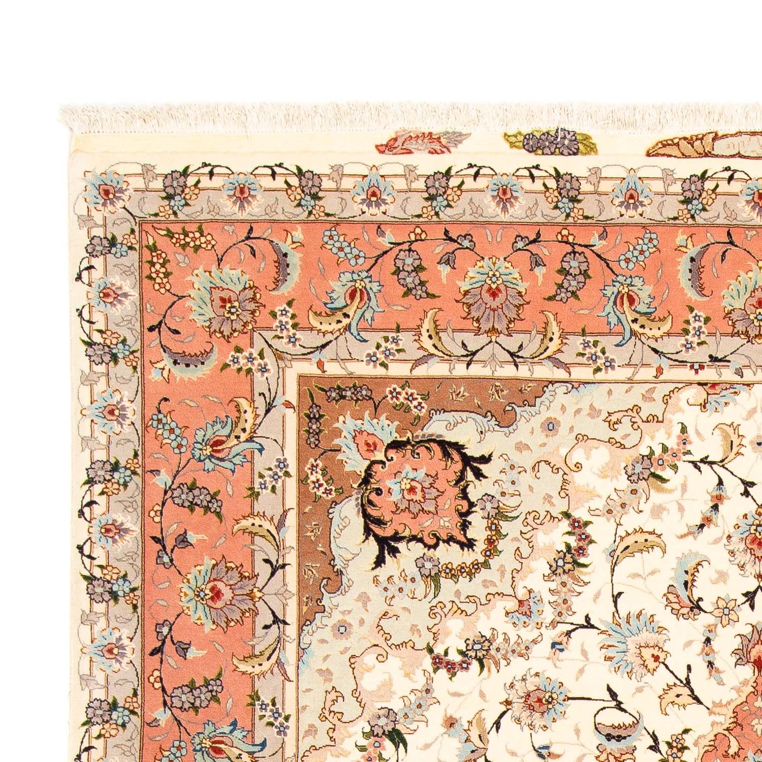 Tapis persan - Tabriz - Royal - 306 x 200 cm - beige