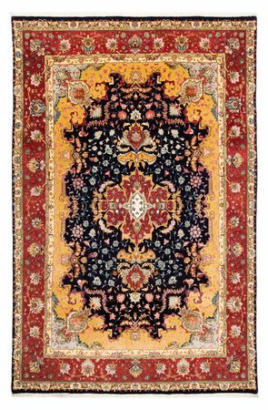 Perzisch tapijt - Tabriz - Royal - 288 x 190 cm - donkerblauw