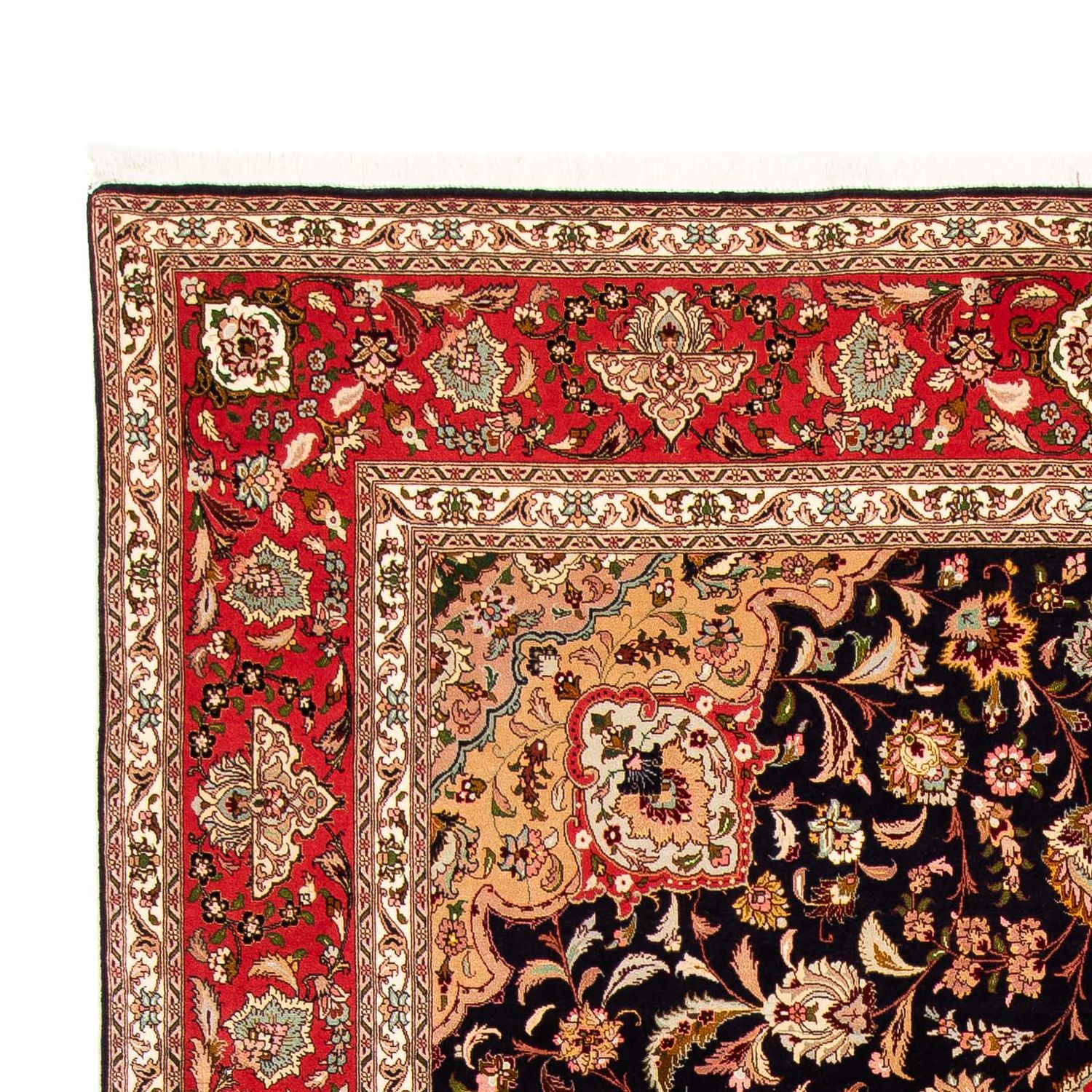 Perzisch tapijt - Tabriz - Royal - 302 x 203 cm - rood