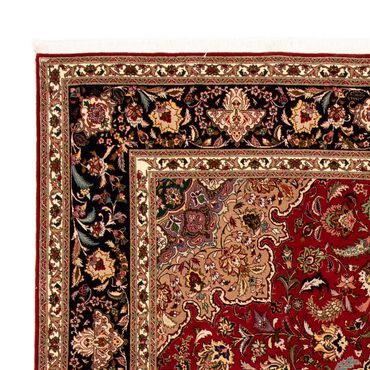 Tapete Persa - Tabriz - Royal - 308 x 205 cm - vermelho escuro