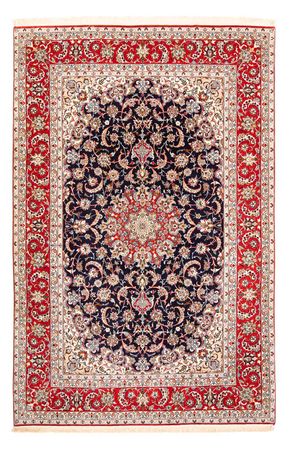 Dywan perski - Isfahan - Premium - 306 x 202 cm - czerwony