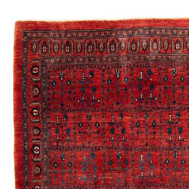 Tapis Gabbeh - Persan Kashkuli - 345 x 260 cm - rouge foncé