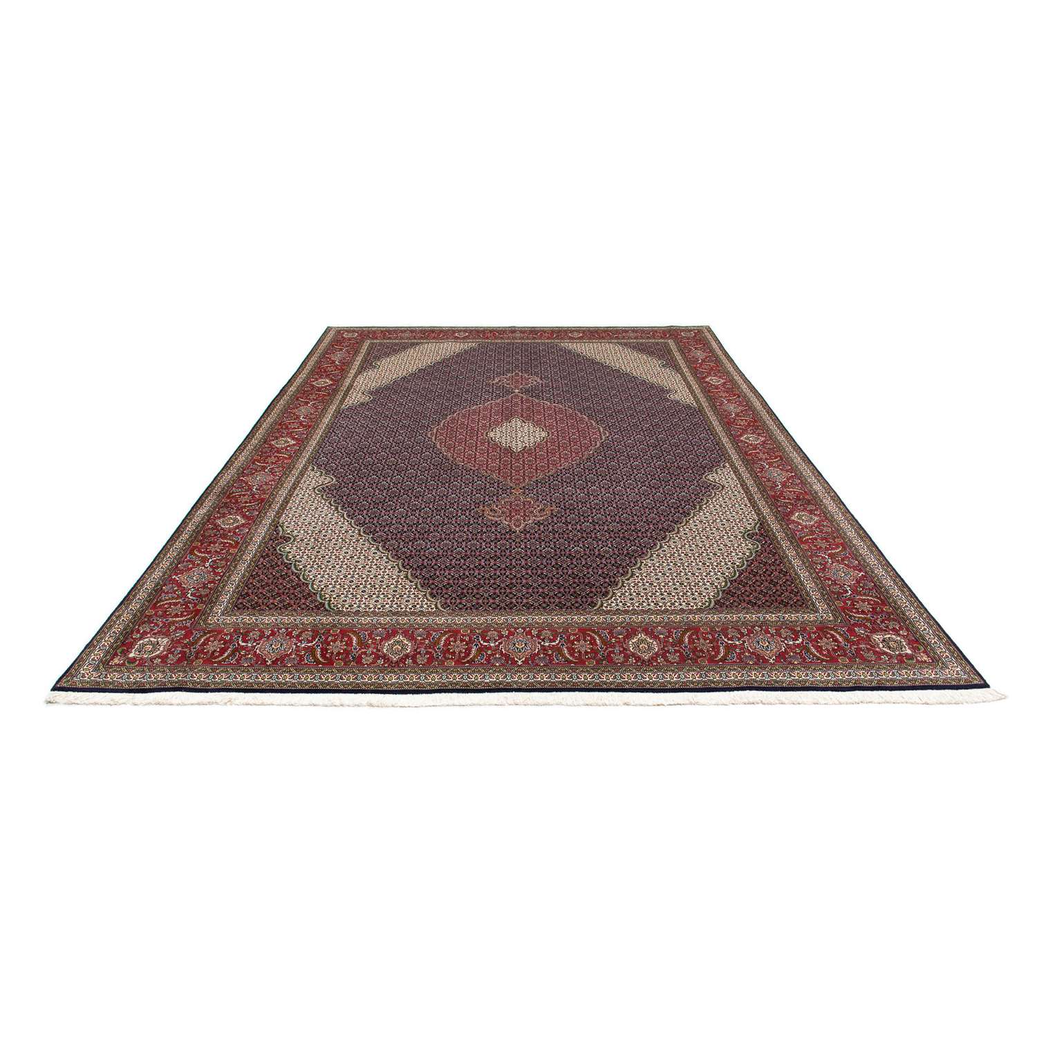 Perský koberec - Tabríz - 360 x 252 cm - červená