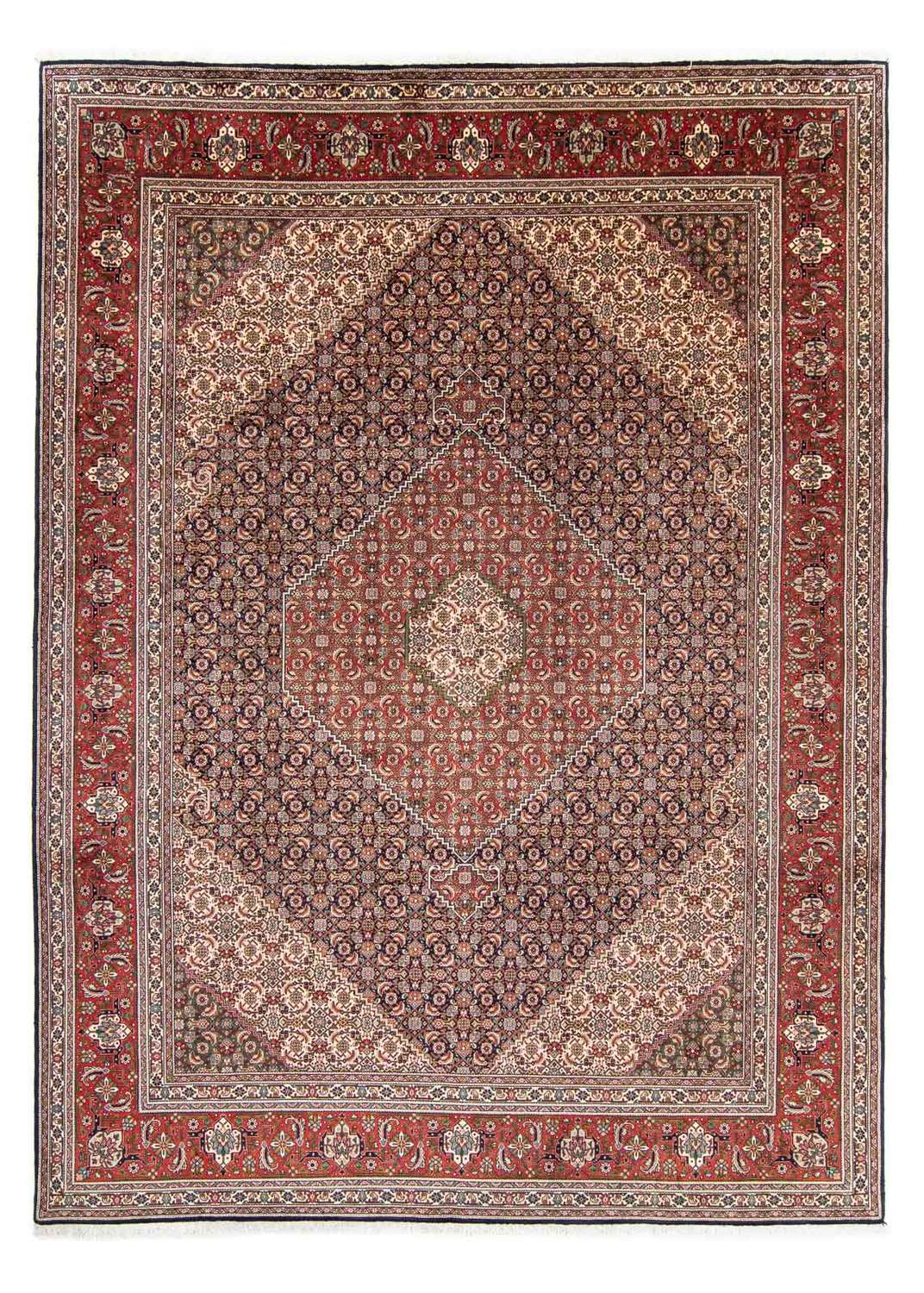 Persisk matta - Tabriz - 343 x 246 cm - flerfärgad