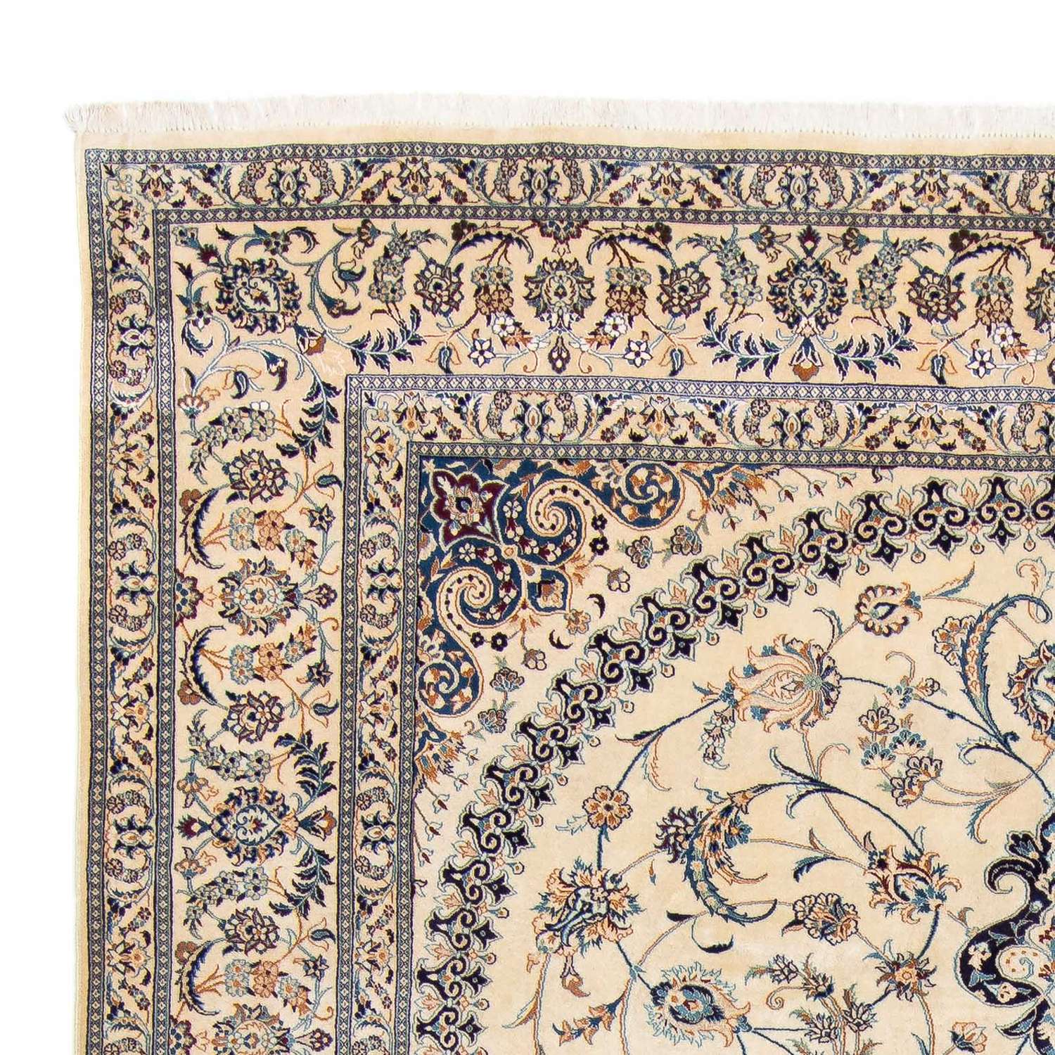 Perzisch tapijt - Nain - Premium - 335 x 241 cm - beige