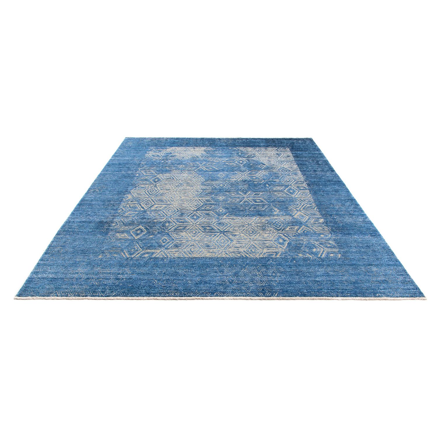 Designer tapijt - 307 x 248 cm - blauw